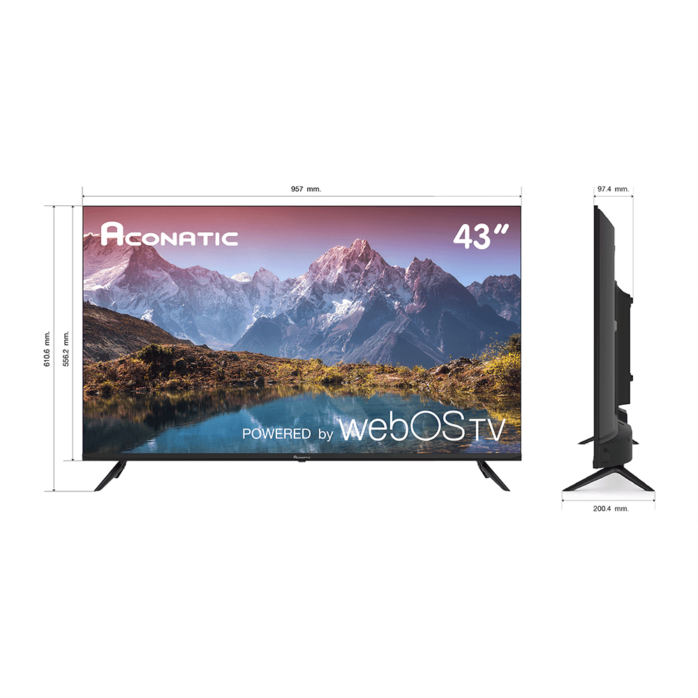 แอลอีดี ทีวี 43 นิ้ว ACONATIC WEBOS ทีวี 4K 43US900AN (รับประกัน 3 ปี) _6